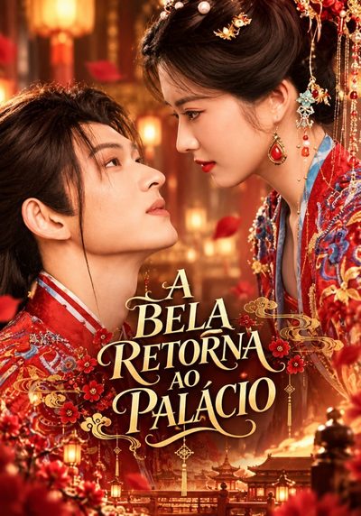Capa da minissérie A Bela Retorna ao Palácio