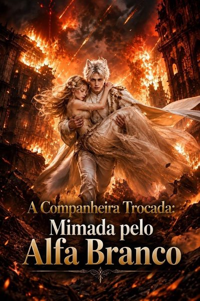 Capa da minissérie A Companheira Trocada: Mimada Pelo Alfa Branco