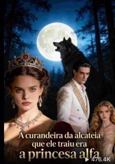 Capa da minissérie A Curandeira da Alcateia que Ele Traiu Era a Princesa Alfa