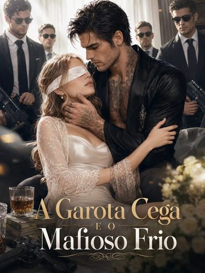 Capa da minissérie A Garota Cega e o Mafioso Frio