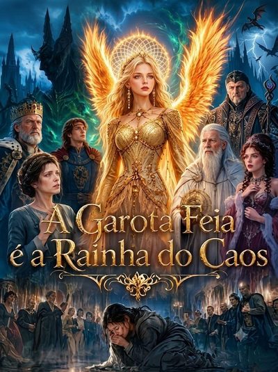 Capa da minissérie ☄️ a Garota Feia É a Rainha do Caos