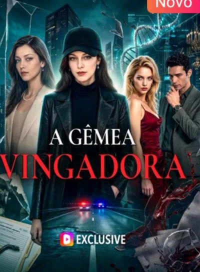 Capa da minissérie A Gêmea Vingadora