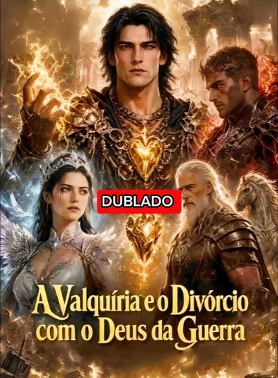 Capa da minissérie A Valquíria e o Divórcio com o Deus da Guerra