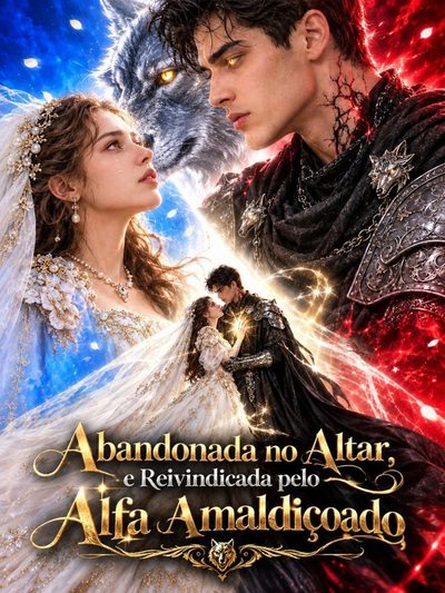 Capa da minissérie Abandonada no altar e reivindicada pelo alfa amaldiçoado