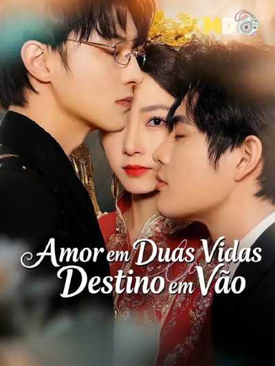 Capa da minissérie Amor em Duas Vidas, Destino em Vão