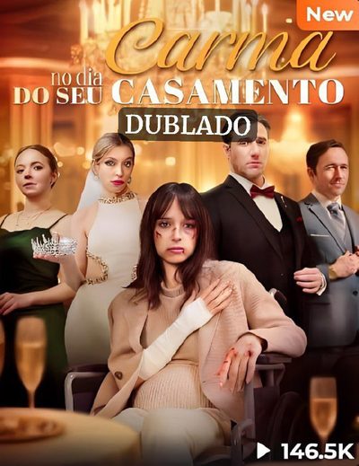 Capa da minissérie Carma no dia do seu Casamento DUBLADO