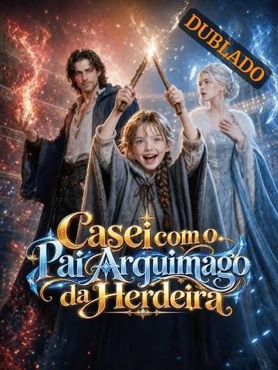 Capa da minissérie Casei com o Pai Arquimago da Herdeira