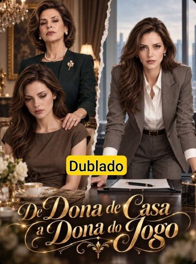 Capa da minissérie De Dona de Casa a Dona do Jogo -