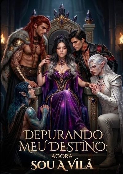 Capa da minissérie Depurando Meu Destino: Agora Sou a Vilã