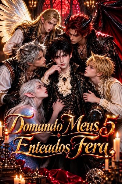 Capa da minissérie Domando Meus 5 Enteados Fera