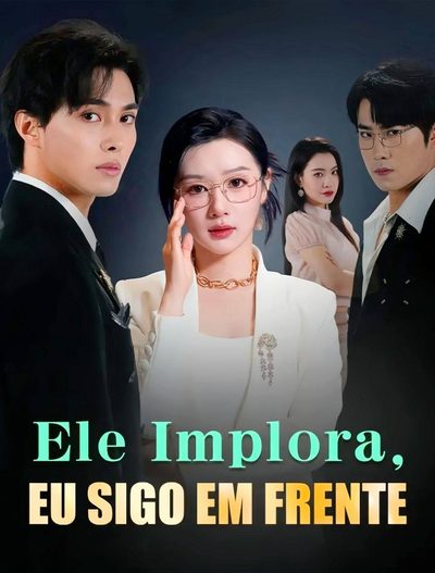 Capa da minissérie Ele Implora,eu Sigo em Frente