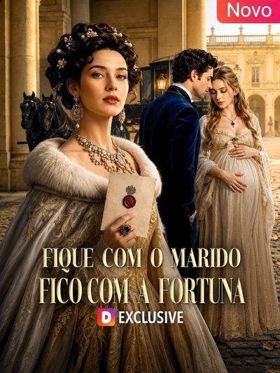Capa da minissérie Fique com o Marido Fico com a Fortuna