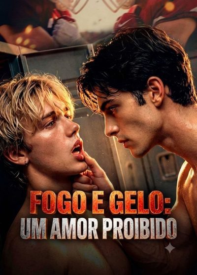 Capa da minissérie Fogo e Gelo: um Amor Proibido Bl