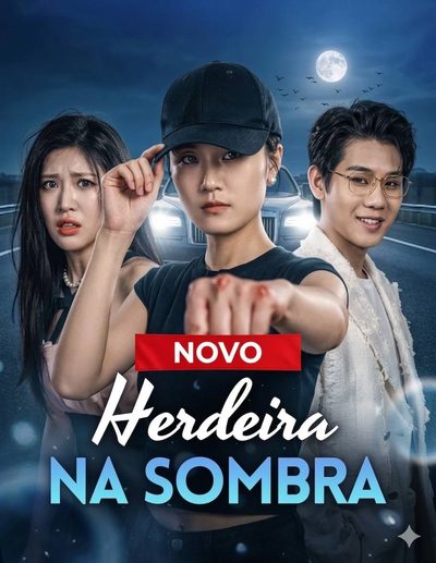 Capa da minissérie Herdeira na Sombra