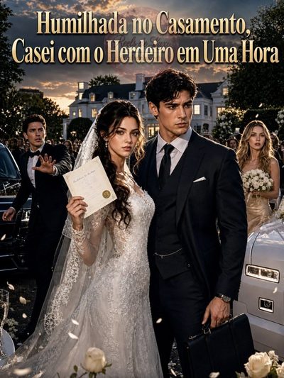 Capa da minissérie Humilhada no Casamento, Casei com o Herdeiro em uma Hora