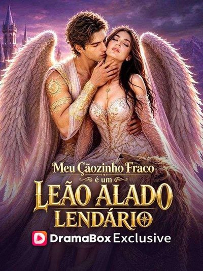 Capa da minissérie Meu Cãozinho Fraco É um Leão Alado Lendário -