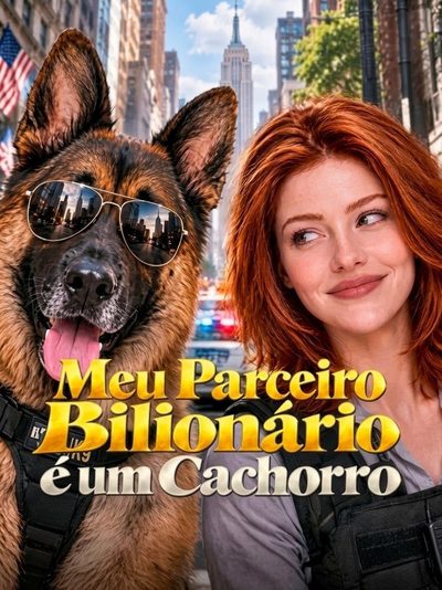 Capa da minissérie Meu Parceiro Bilionario É um Cachorro