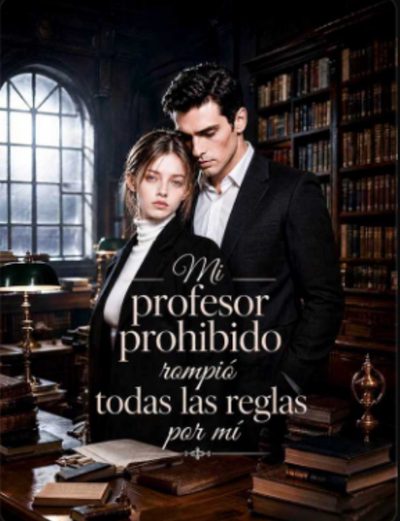 Capa da minissérie Meu Professor Proibido Quebrou Todas as Regras por Mim