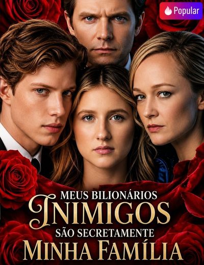 Capa da minissérie Meus Bilionários Inimigos São Secretamente Minha Família
