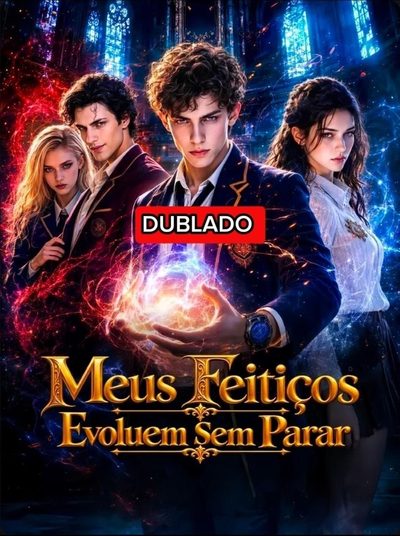 Capa da minissérie Meus Feitiços Evoluem Sem Parar