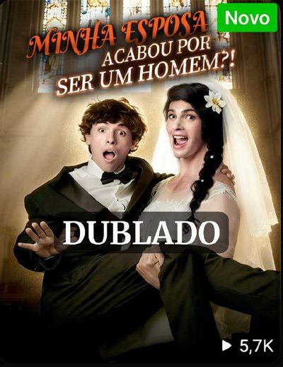 Capa da minissérie Minha Esposa Acabou por Ser um Homem?! (dublado)