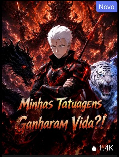 Capa da minissérie Minhas Tatuagens Ganharam Vida?!
