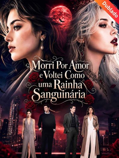 Capa da minissérie Morri por Amor e Voltei Como uma Rainha Sanguinária-