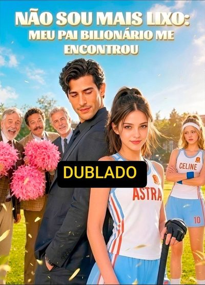 Capa da minissérie Não Sou Mais Lixo: Meu Pai Bilionário Me Encontrou