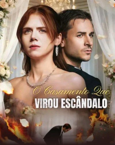 Capa da minissérie O Casamento que Virou Escândalo