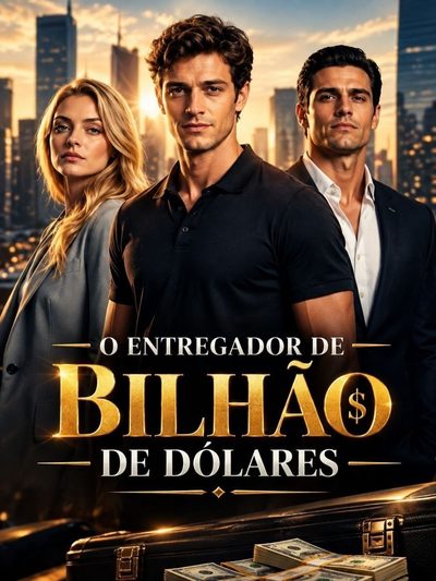 Capa da minissérie O Entregador de um Bilhão de Dólares -