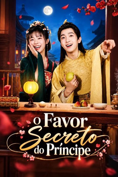 Capa da minissérie O Favor Secreto do Príncipe