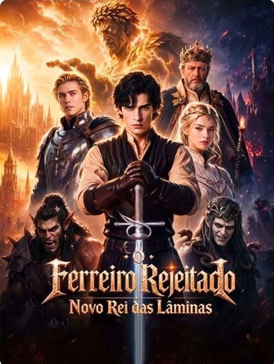 Capa da minissérie O Ferreiro Rejeitado: Novo Rei das Lâminas