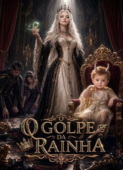 Capa da minissérie ✨ o Golpe da Rainha