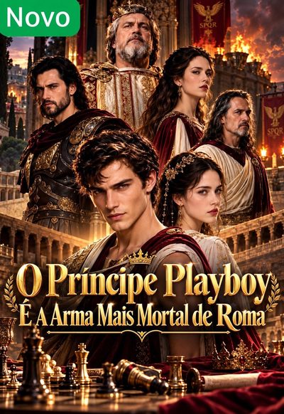 Capa da minissérie O Príncipe Mortal É a Arma Mais Mortal de Roma
