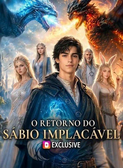 Capa da minissérie O Retorno do Sábio Implacável -