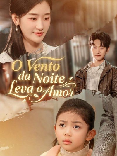 Capa da minissérie O Vento da Noite Leva o Amor