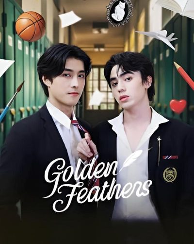 Capa da minissérie Penas Douradas Golden Feathers