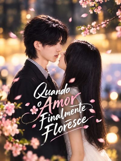 Capa da minissérie Quando o Amor Finalmente Floresce