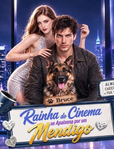 Capa da minissérie Rainha do Cinema Se Apaixona por um Mendigo -