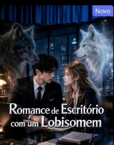 Capa da minissérie Romance de Escritório com um Lobisomem