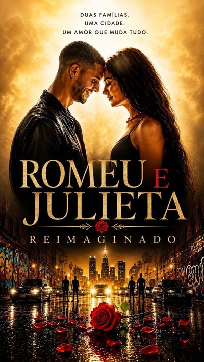 Capa da minissérie Romeu e Julieta Reimaginado