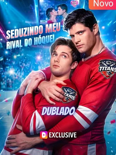 Capa da minissérie Seduzindo Meu Rival do Hóquei