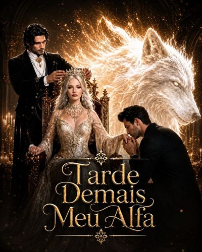Capa da minissérie Tarde Demais Meu Alfa Dublado