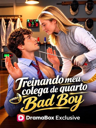 Capa da minissérie Treinando Meu Colega de Quarto Bad Boy
