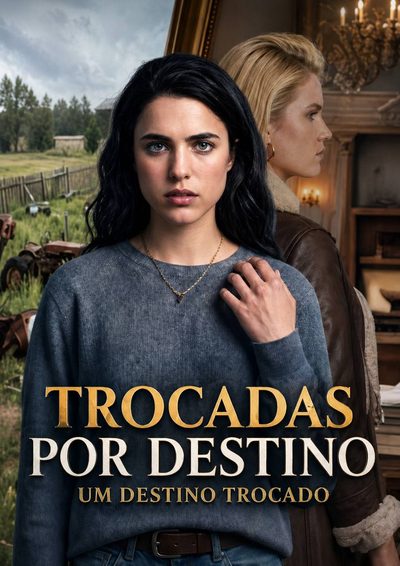 Capa da minissérie Trocadas por Destino um Destino Trocado